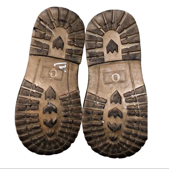 Girls Belladia Embellished Snow Combat Boots tan 8 - Picture 4 of 6